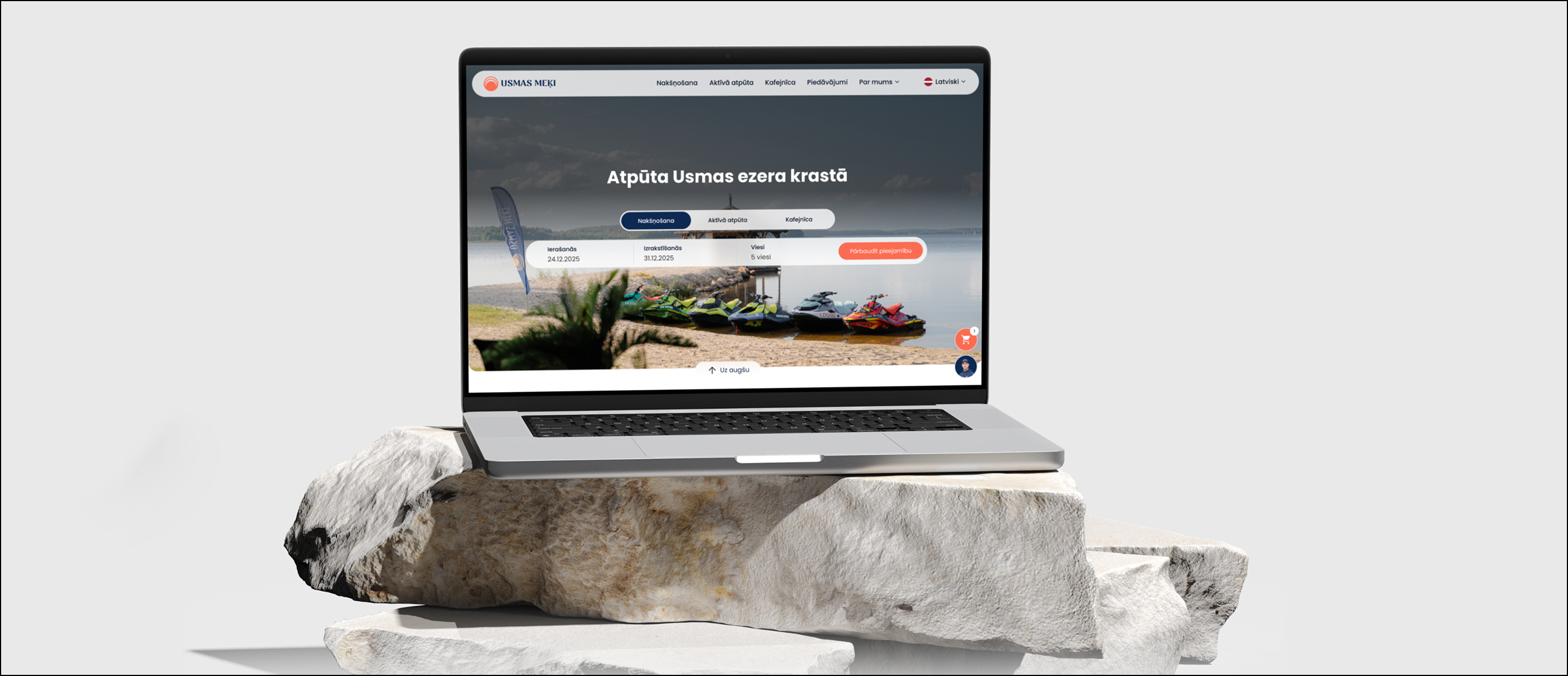 Usmas Meķi Website & Brand Redesign